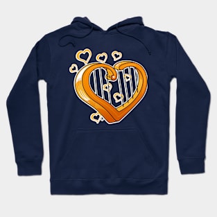 Harp Heart Hoodie